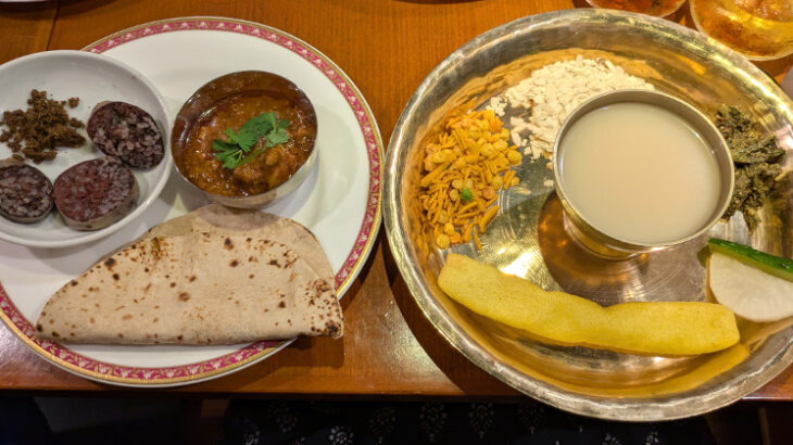 ネパール納豆に苔料理？リンブー族＆ライ族の料理を作ってもらったよ＠野方 セワロ
